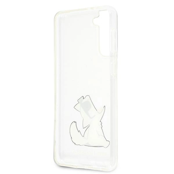 Etui Karl Lagerfeld Choupette Fun na Samsung Galaxy S21+ - przezroczyste