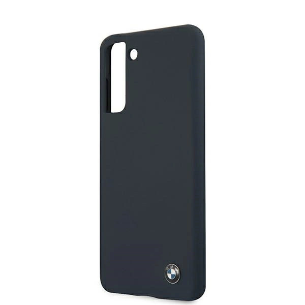Etui BMW Silicone Signature na Samsung Galaxy S21+ - granatowe