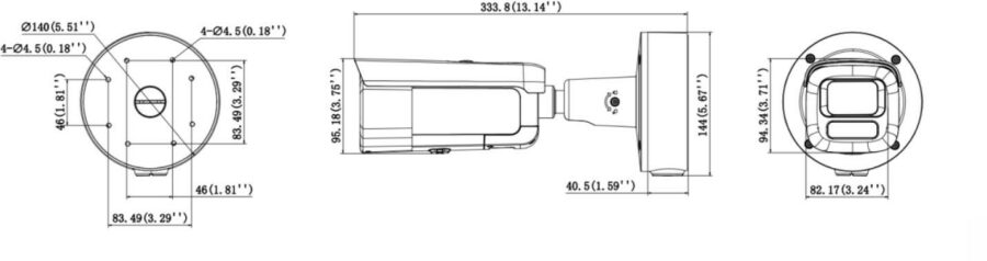 Kamera IP Hikvision 16MP DS-2CD26166G3-IZS2UY/SL(2.8-12mm)eF