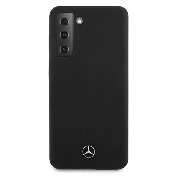 Etui Mercedes Silicone Line na Samsung Galaxy S21 - czarne