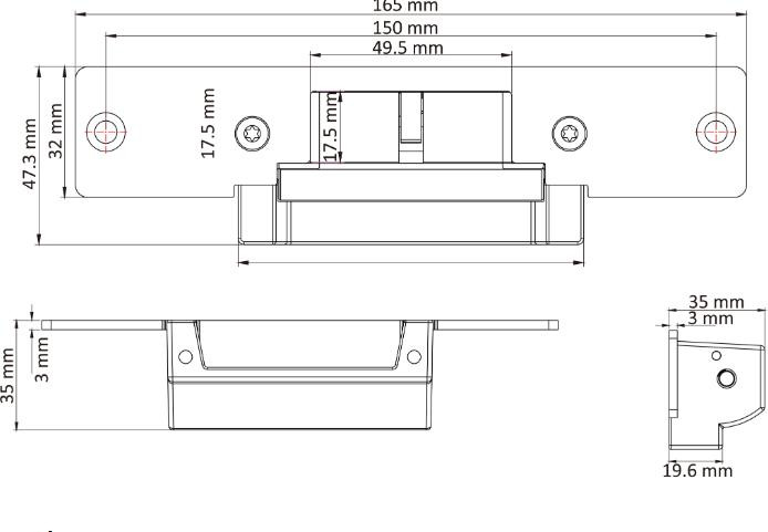UCHWYT HIKVISION DS-K4G100(O-STD)