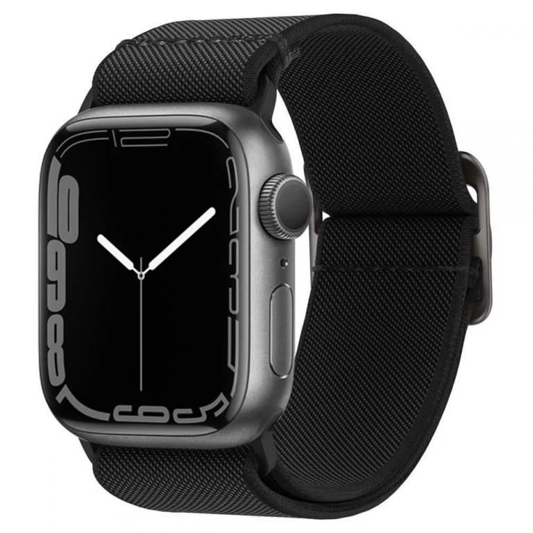 Pasek Spigen Fit Lite na Apple Watch 42 / 44 / 45 / 49 mm - czarny