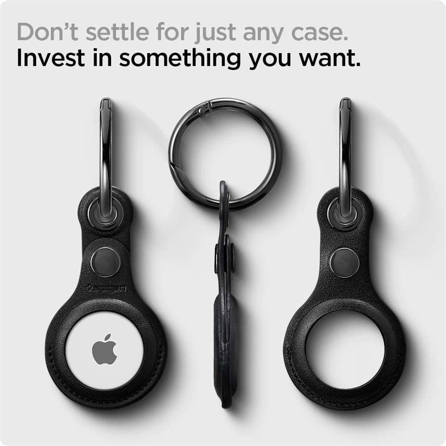 SPIGEN VALENTINUS APPLE AIRTAG BLACK