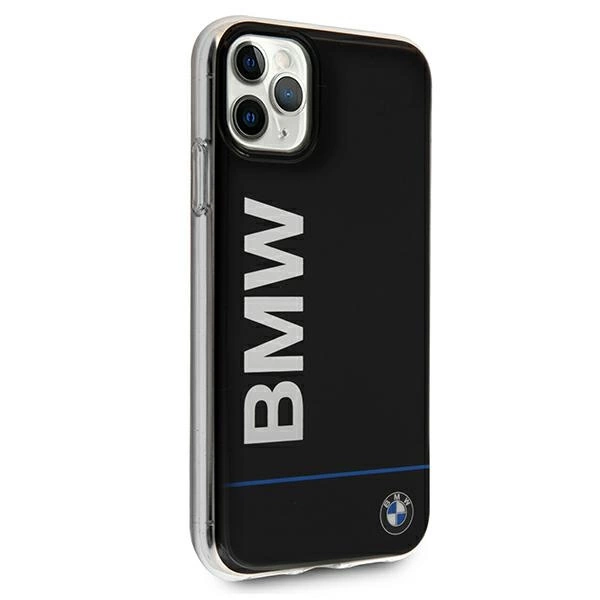 Etui BMW Signature Printed Logo na iPhone 11 Pro Max - czarne