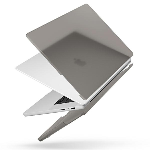 Etui Uniq Claro na MacBook Pro 14'' (2021) - przezroczysto-szary