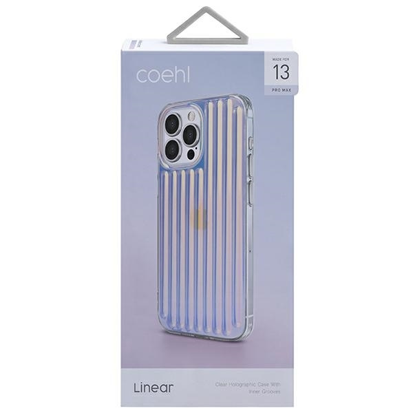 Etui Uniq Coehl Linear na iPhone 13 Pro Max - opalizujące