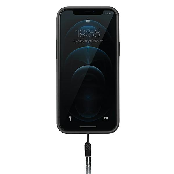 Etui Uniq Heldro na iPhone 12 mini - czarne