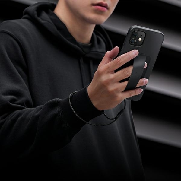 Etui Uniq Heldro na iPhone 12 mini - czarne