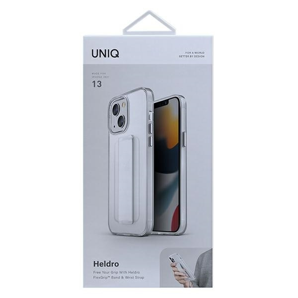 Etui UNIQ Heldro na iPhone 13 - przezroczyste