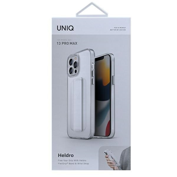 Etui Uniq Heldro na iPhone 13 Pro Max - przezroczyste