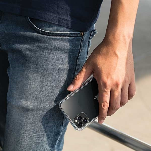 Etui Uniq LifePro Tinsel na iPhone 11 Pro - czarne