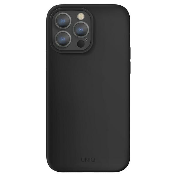 UNIQ etui Lino iPhone 13 Pro / 13 6,1" czarny/ink black