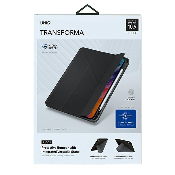Etui UNIQ Transforma Rigor na iPad Air 10.9 (2020) - szare
