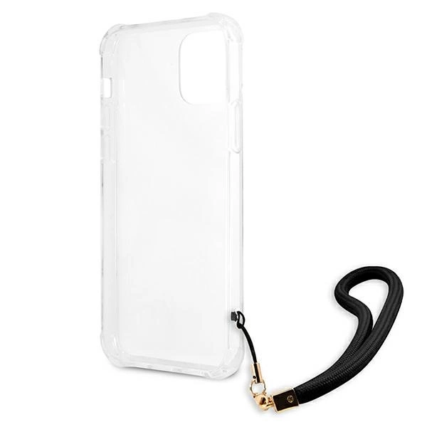 Etui Guess Camo Collection na iPhone 12 Pro Max - czarne