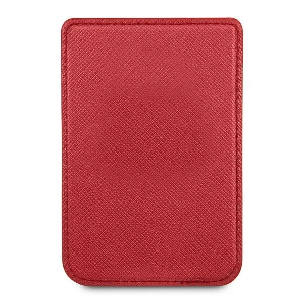 Portfel MagSafe Guess Saffiano - czerwony