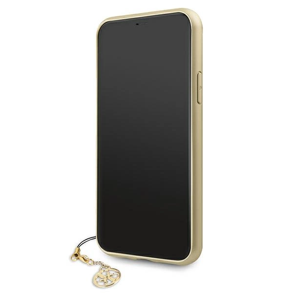 Etui Guess 4G Charms Collection na iPhone 11 / Xr - szare