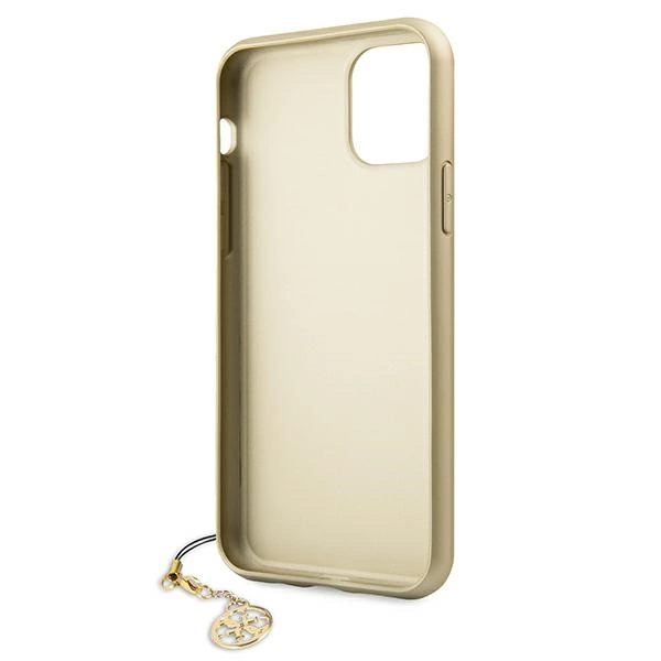 Etui Guess 4G Charms Collection na iPhone 11 / Xr - szare