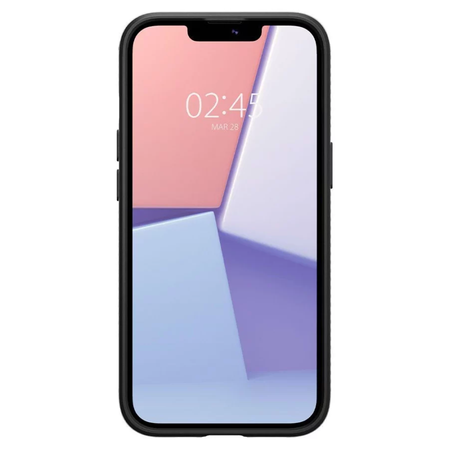 Etui Spigen Liquid Air na iPhone 13 mini - czarny mat