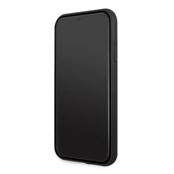 Etui BMW Leather Perforate na iPhone 11 / Xr - czarne