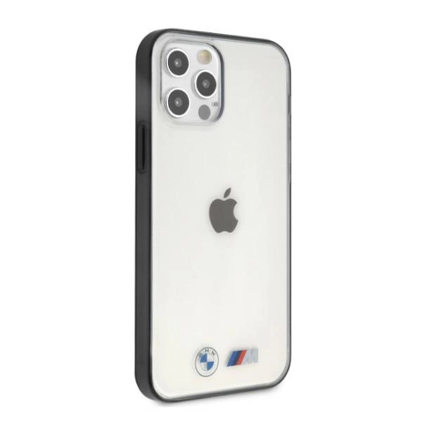 Etui BMW Sandblast na iPhone 12 Pro Max - przezroczyste