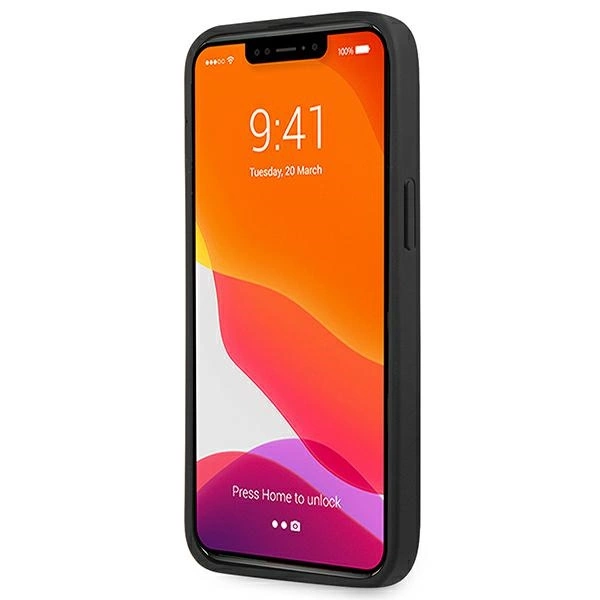 Etui BMW Leather Curve Perforate na iPhone 13 Pro / iPhone 13 - czerwone