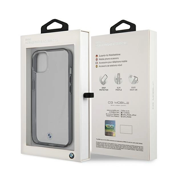 Etui BMW Signature Collection na iPhone 13 mini - przezroczyste