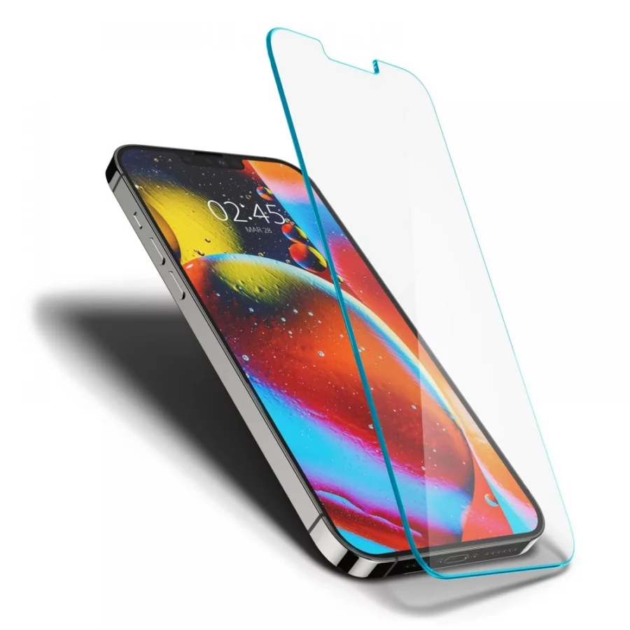 Szkło hartowane Spigen Glas.tR Slim na iPhone 13 / 13 Pro / 14 / 16e / 17e
