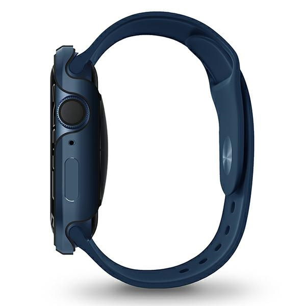 Etui UNIQ Valencia na Apple Watch 4/5/6/7/8/SE/SE2 40/41mm - niebieskie