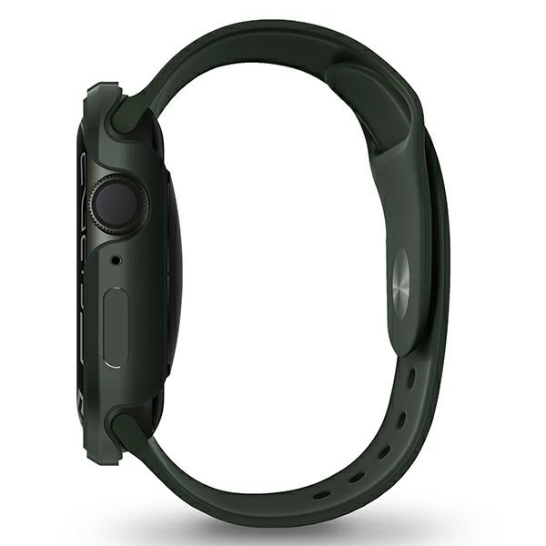 Etui UNIQ Valencia na Apple Watch 4/5/6/7/8/SE/SE2 45/44mm - zielone