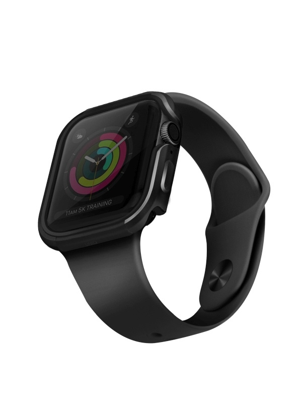 Etui UNIQ Valencia na Apple Watch 4 / 5 / 6 / SE 40mm - szare