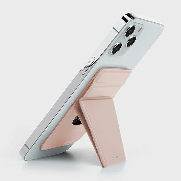 Magnetyczny stojak UNIQ Lyft na telefon - różowy