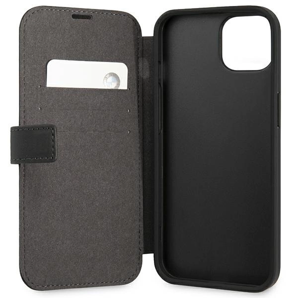 Etui BMW Signature na iPhone 13 mini - czarne