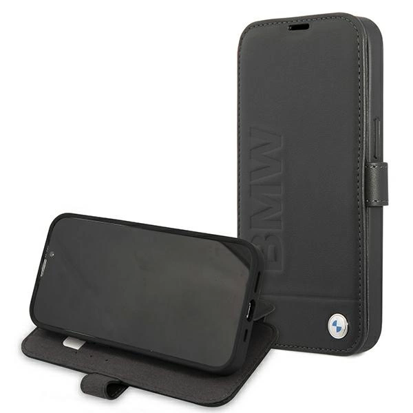 Etui BMW Signature na iPhone 13 mini - czarne
