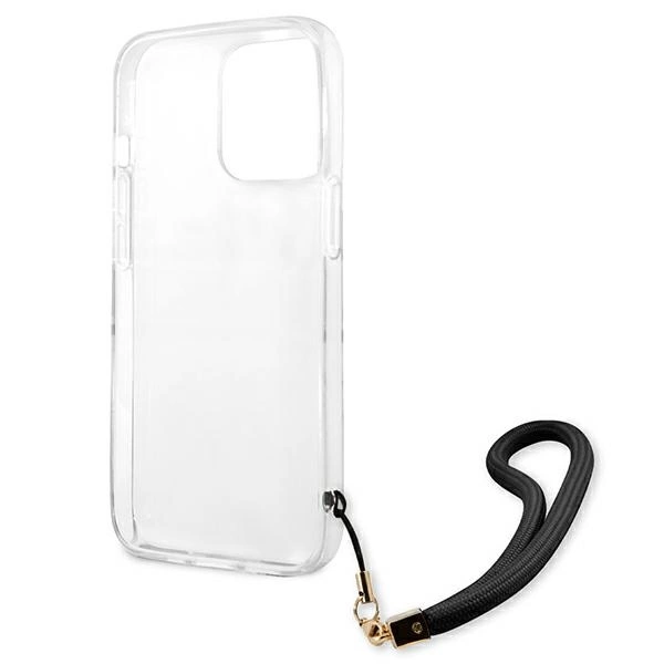 Etui Guess Camo Strap Collection na iPhone 13 Pro / iPhone 13 - czarne