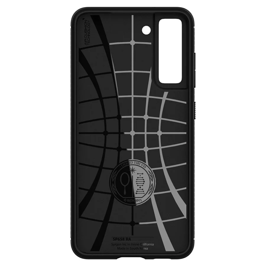 Etui Spigen Rugged Armor na Samsung Galaxy S21 FE - czarny mat