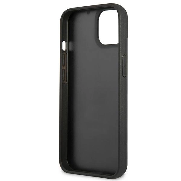 Etui Karl Lagerfeld 3D Rubber Choupette na iPhone 13 mini - czarne