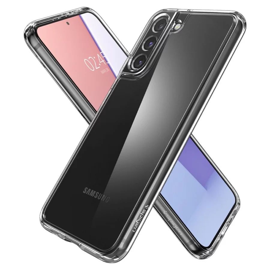 Etui Spigen Ultra Hybrid na Samsung Galaxy S22 - przezroczyste