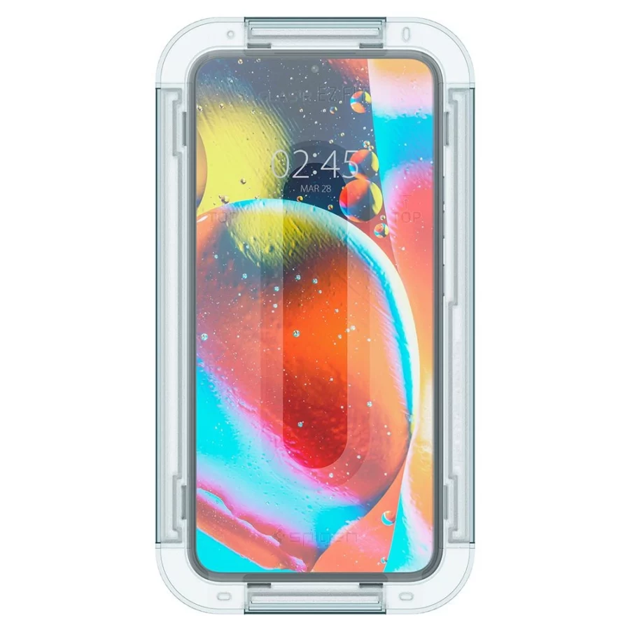 Szkło hartowane Spigen Glas.tR EZ Fit na Samsung Galaxy S22 - 2 szt.