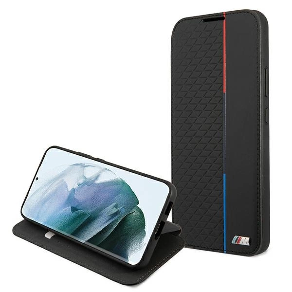 Etui BMW M Collection Triangles na Samsung Galaxy S22+ - czarne