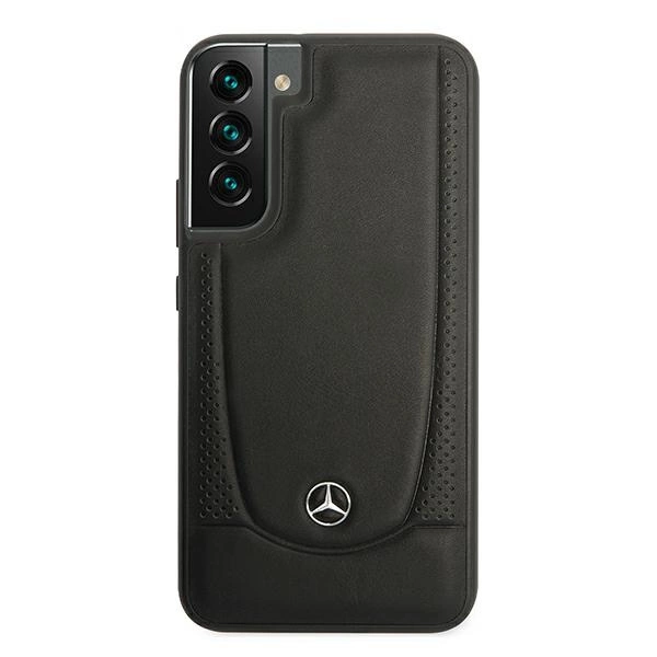 Etui Mercedes Leather Urban Line na Samsung Galaxy S22+ - czarne