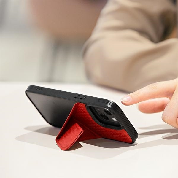 Etui UNIQ Transforma MagSafe na iPhone 13 - czerwone