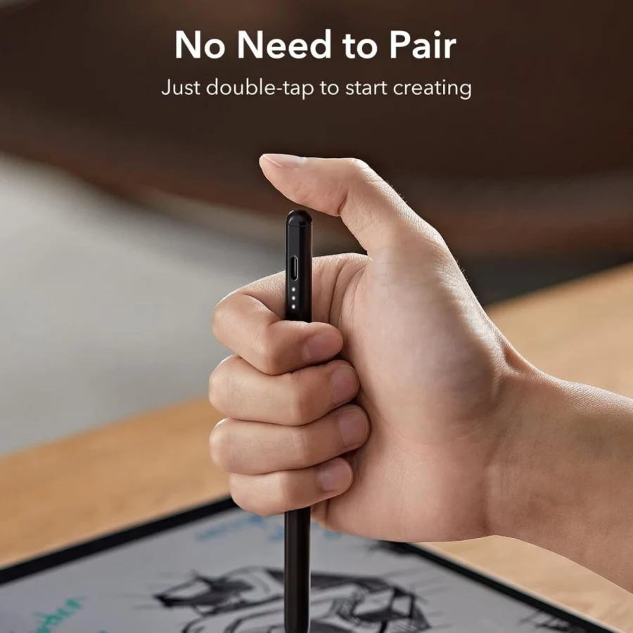 Rysik ESR Digital+ Magnetic Stylus Pen do iPada - czarny