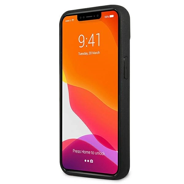 Etui Mercedes Dynamic Line na iPhone 13 mini - czarne