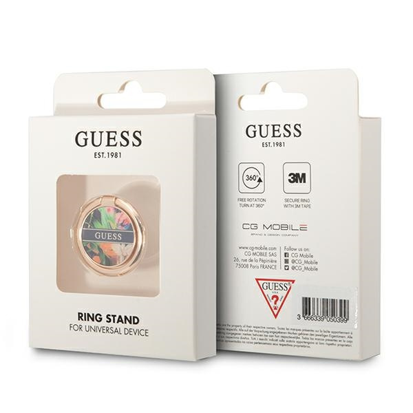 Guess Ring stand GURSHHFLB niebieski/blue Flower