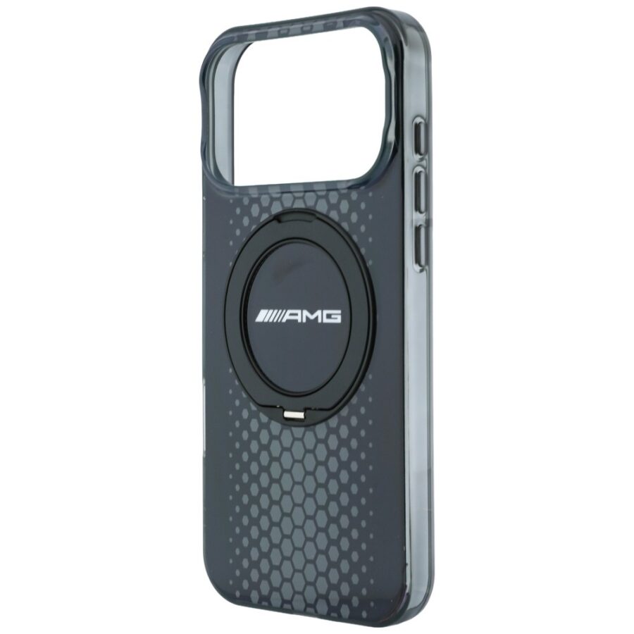 Etui AMG IML Double Layer Urban Line with Ring Stand MagSafe do iPhone 18 Pro Max / 17 Pro Max czarny