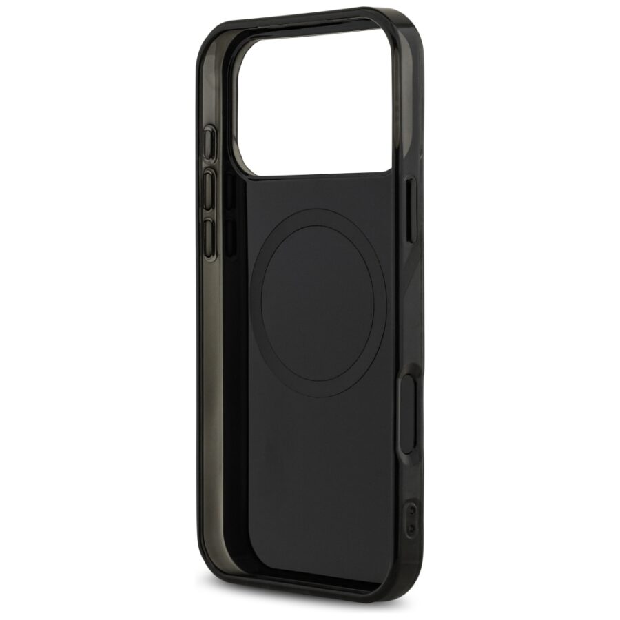 Etui AMG IML Double Layer Rhombs MagSafe do Iphone 18 Pro Max/ 17 Pro Max czarno-czerwony
