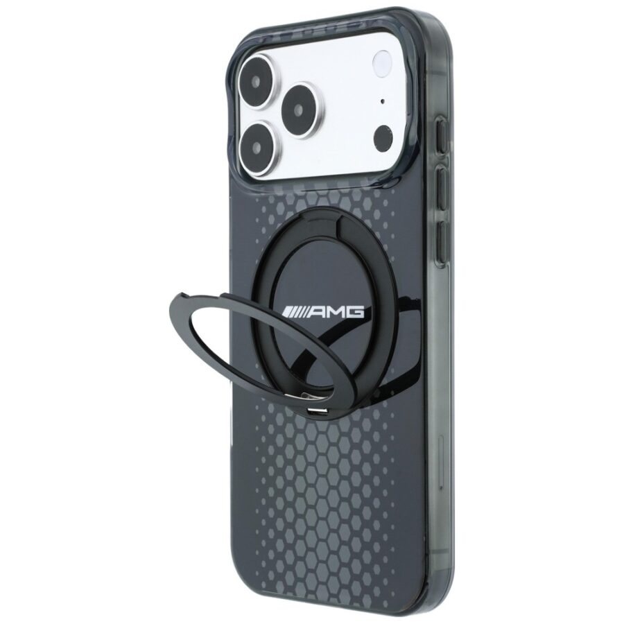 Etui AMG IML Double Layer Urban Line with Ring Stand MagSafe do Iphone 18 Pro / 17 Pro czarny