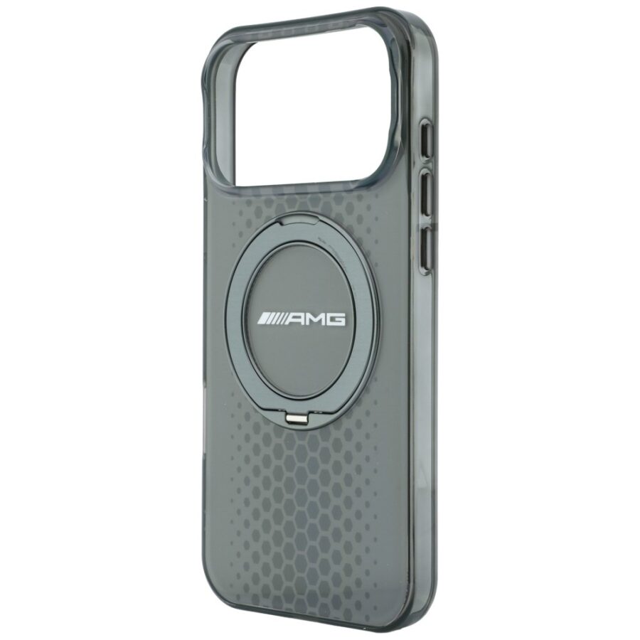 Etui AMG IML Double Layer Urban Line with Ring Stand MagSafe do iPhone 18 Pro Max / 17 Pro Max szary
