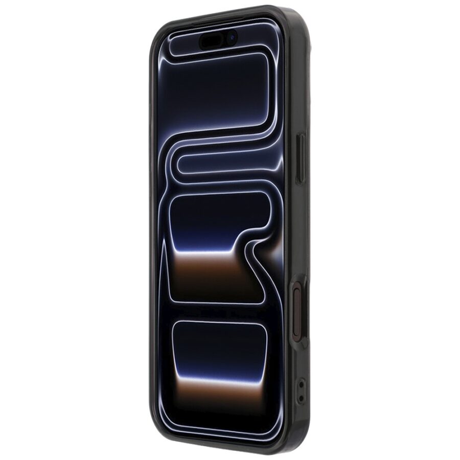Etui AMG IML Double Layer Urban Line with Ring Stand MagSafe do iPhone 18 Pro Max / 17 Pro Max burgundowy