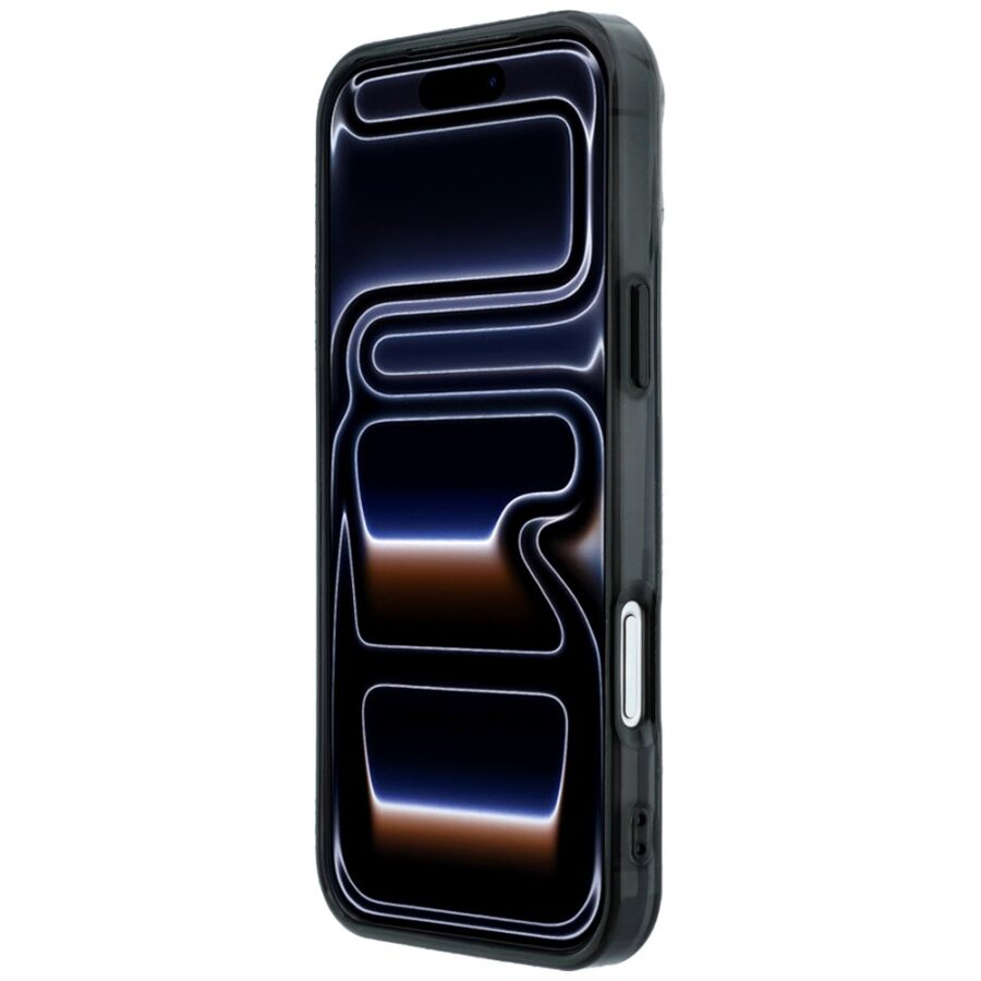 Etui AMG IML Transparent Bicolor Block MagSafe do iPhone 18 Pro Max / 17 Pro Max czarny